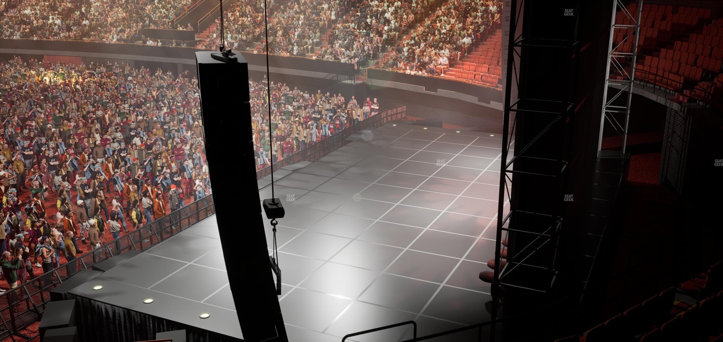 Kia Forum - Section 115 Wc Seat View