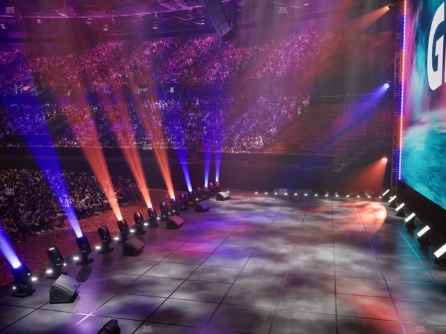 Kia Forum - Section 115 Seat View