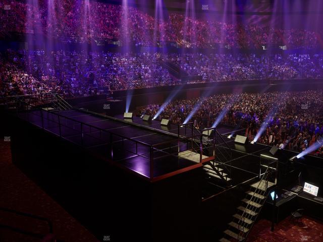 Kia Forum - Section 121 Seat View