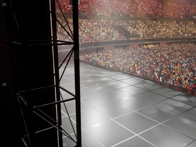 Kia Forum - Section 121 Seat View