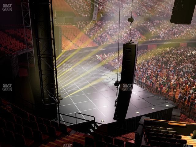 Kia Forum - Section 122 Wc Seat View