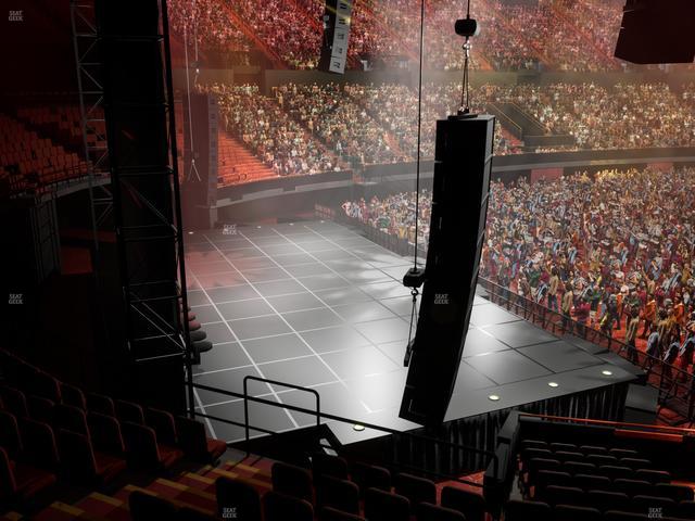 Kia Forum - Section 122 Seat View