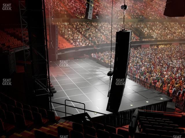 Kia Forum - Section 122 Seat View