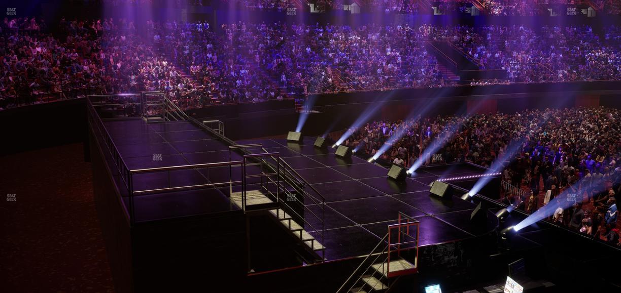 Kia Forum - Section 122 Seat View