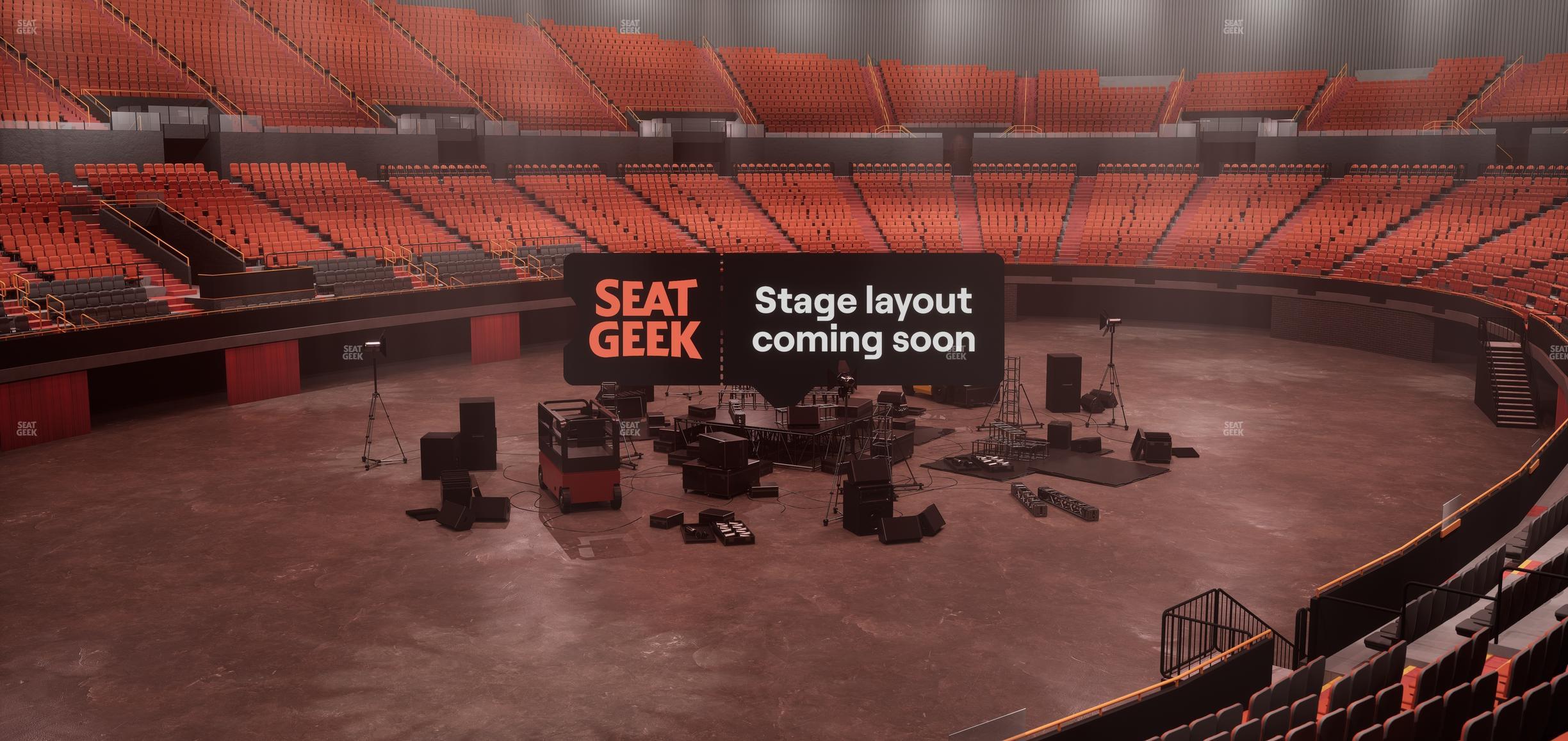 Kia Forum - Section 122 Seat View