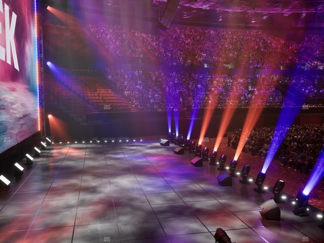 Kia Forum - Section 122 Seat View