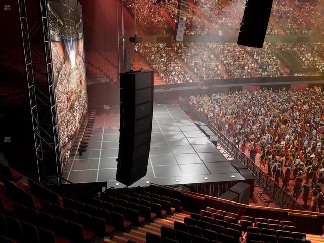 Kia Forum - Section 123 Wc Seat View