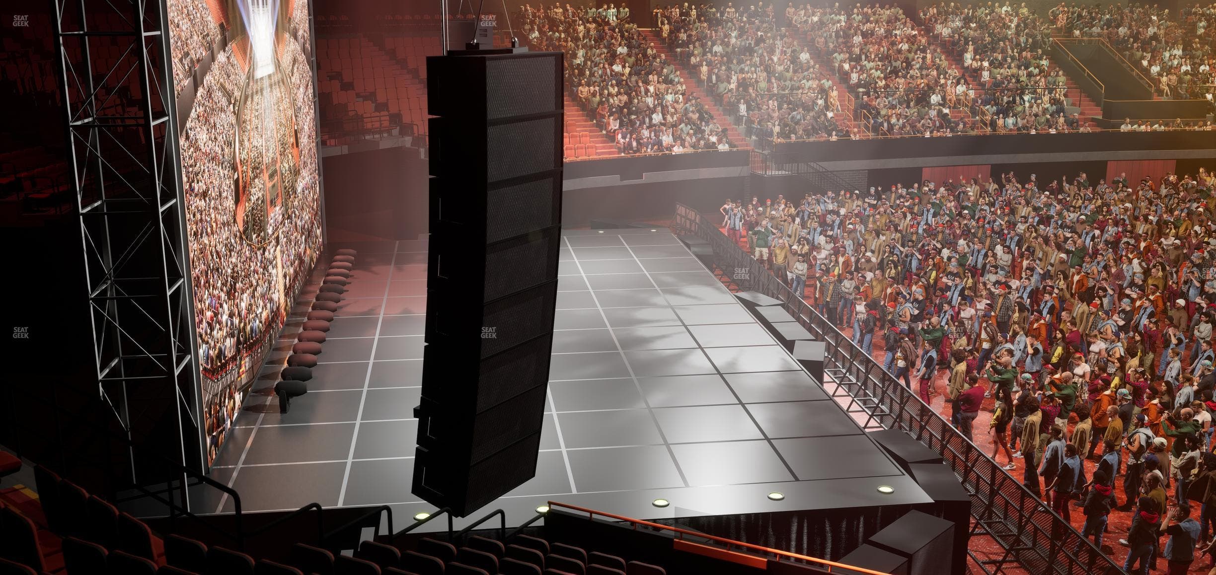 Kia Forum - Section 123 Seat View
