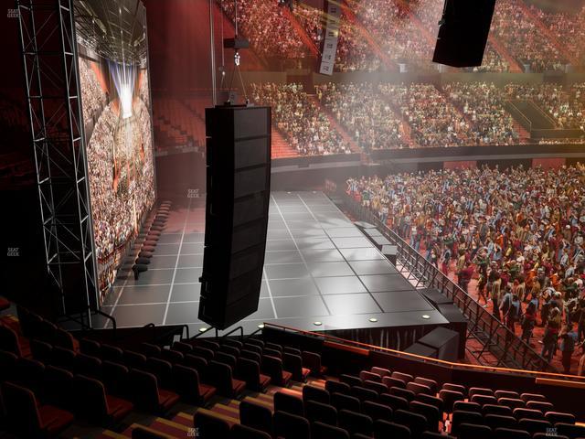 Kia Forum - Section 123 Seat View