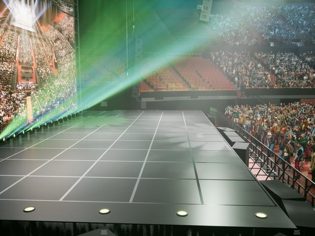 Kia Forum - Section 123 Seat View