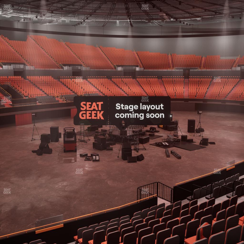 Kia Forum - Section 123 Seat View