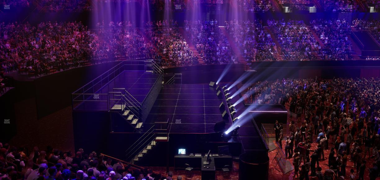 Kia Forum - Section 124 Wc Seat View