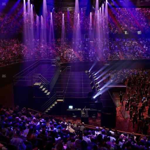 Kia Forum - Section 124 Wc Seat View