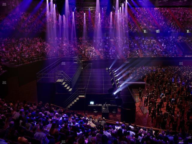 Kia Forum - Section 124 Wc Seat View