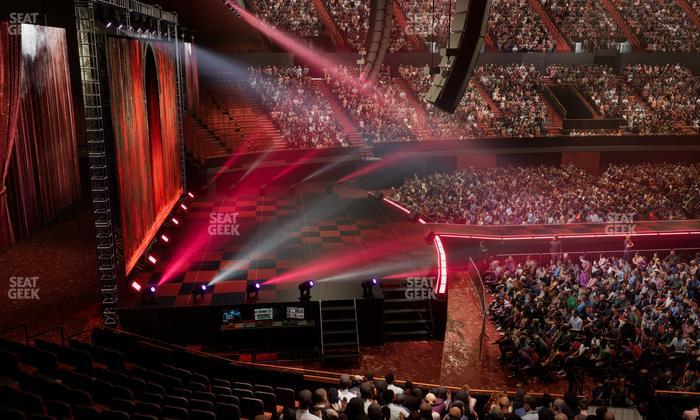 Kia Forum - Section 124 Wc Seat View