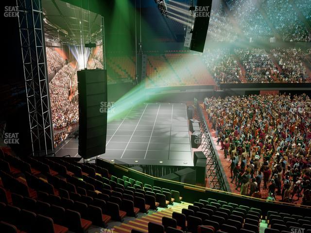 Kia Forum - Section 124 Wc Seat View