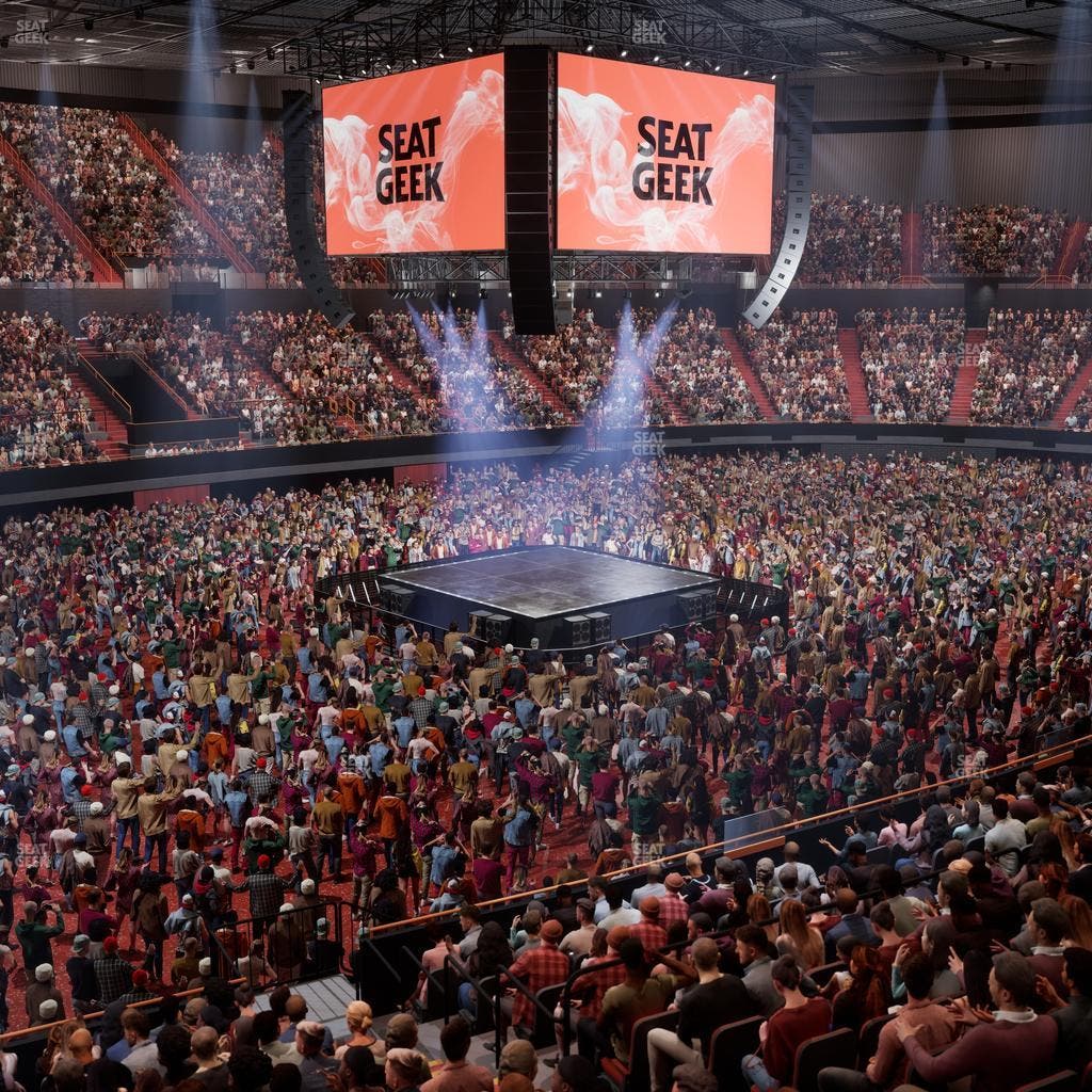 Kia Forum - Section 124 Wc Seat View