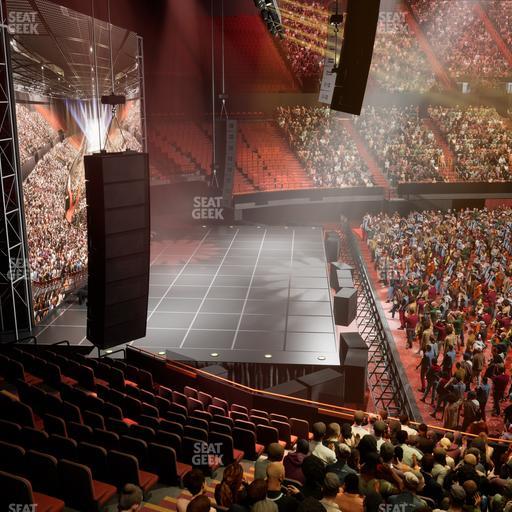 Kia Forum - Section 124 Wc Seat View