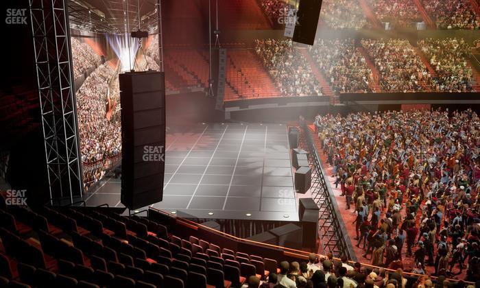 Kia Forum - Section 124 Wc Seat View