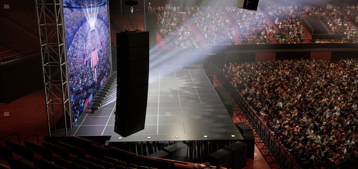 Kia Forum - Section 124 Wc Seat View