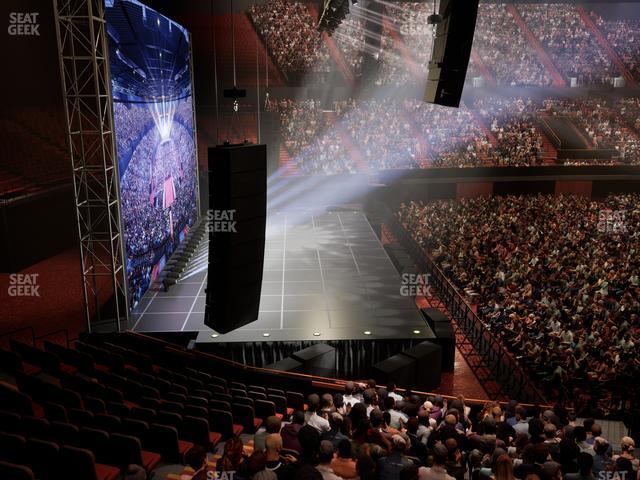 Kia Forum - Section 124 Wc Seat View