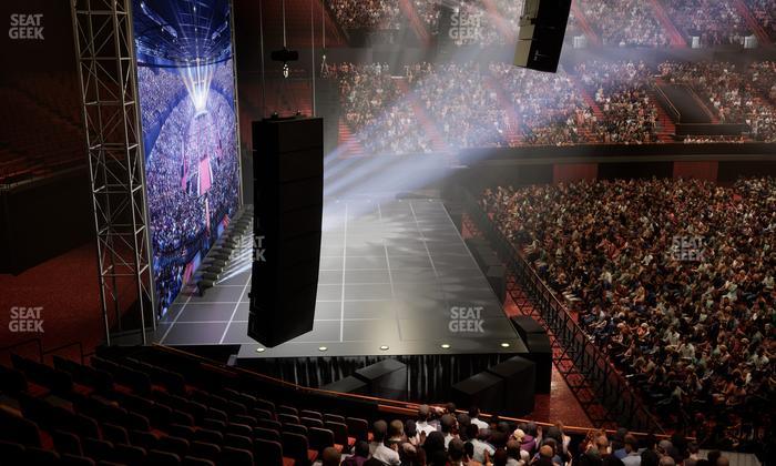 Kia Forum - Section 124 Wc Seat View