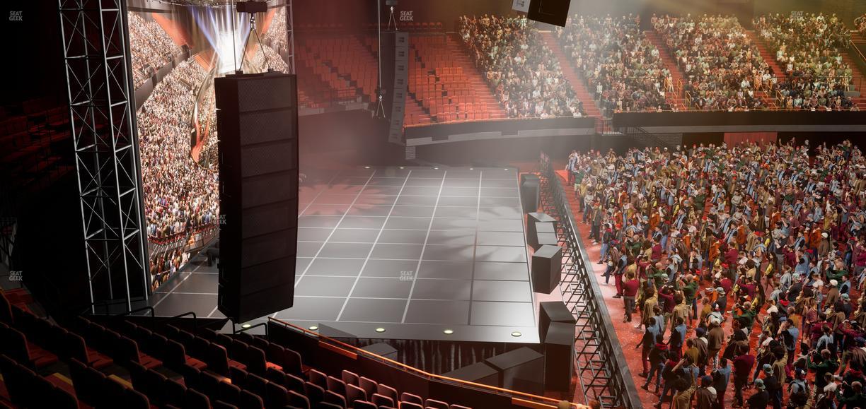 Kia Forum - Section 124 Wc Seat View