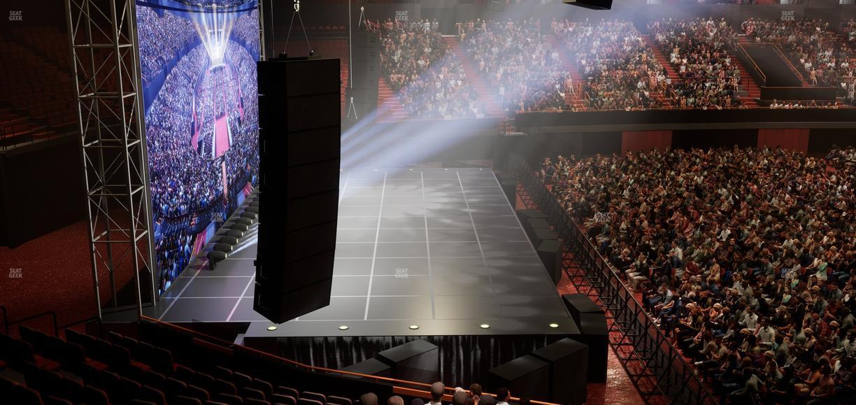 Kia Forum - Section 124 Seat View