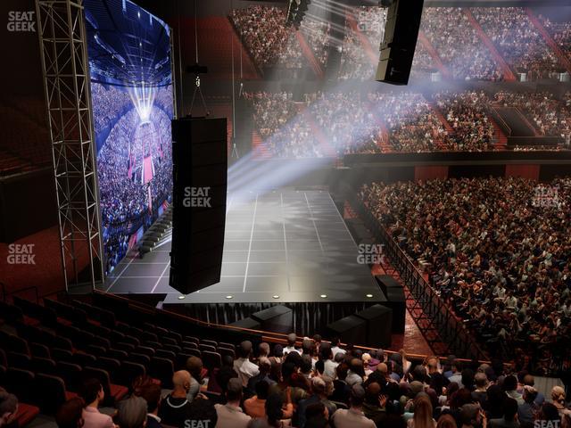 Kia Forum - Section 124 Seat View