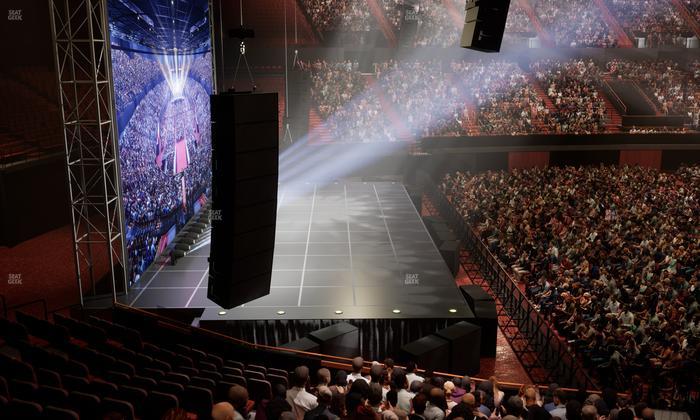 Kia Forum - Section 124 Seat View