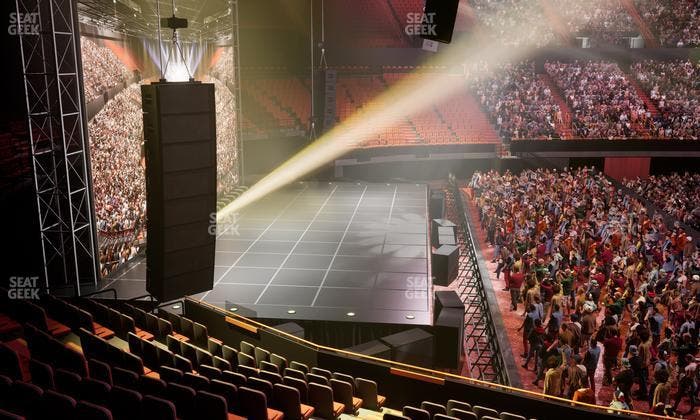 Kia Forum - Section 124 Seat View