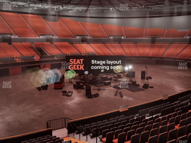 Kia Forum - Section 124 Seat View