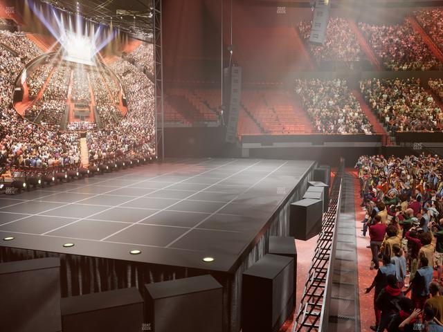 Kia Forum - Section 124 Seat View