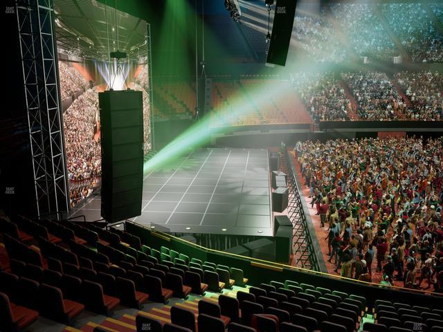 Kia Forum - Section 124 Seat View