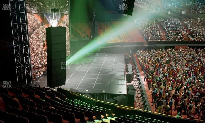 Kia Forum - Section 124 Seat View