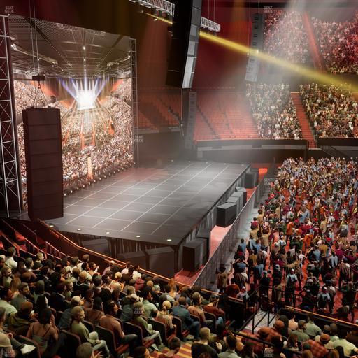 Kia Forum - Section 125 Wc Seat View