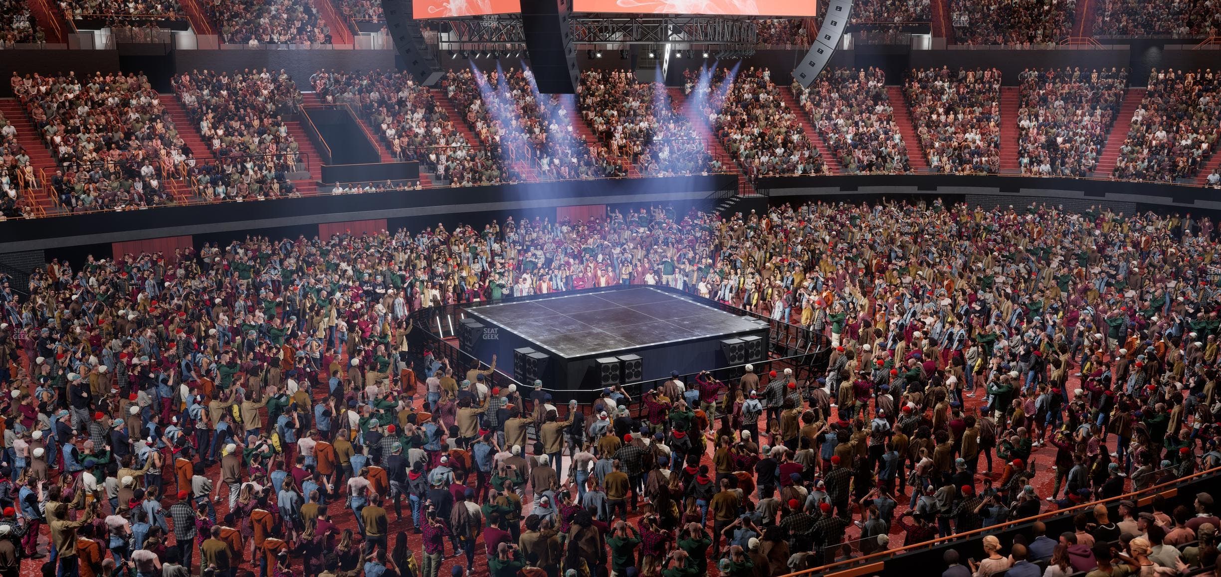 Kia Forum - Section 125 Wc Seat View