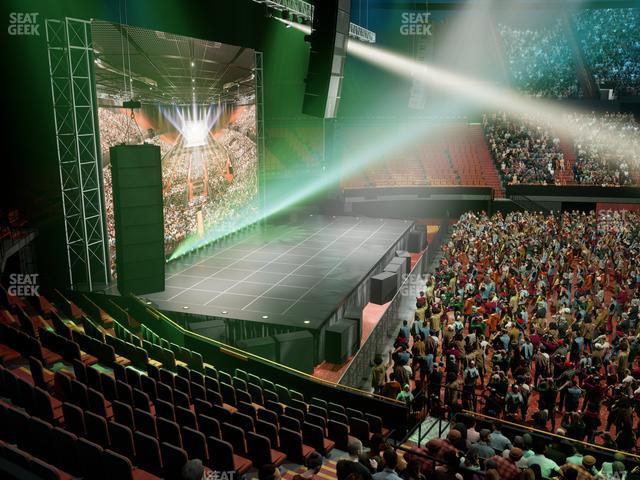 Kia Forum - Section 125 Wc Seat View