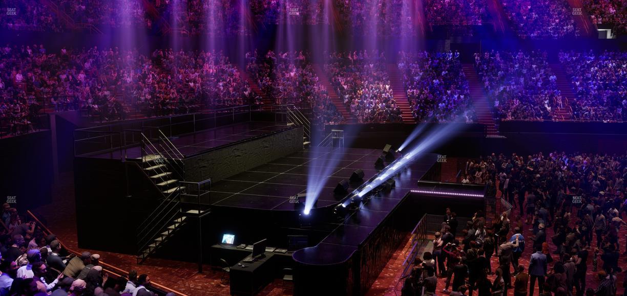 Kia Forum - Section 125 Seat View