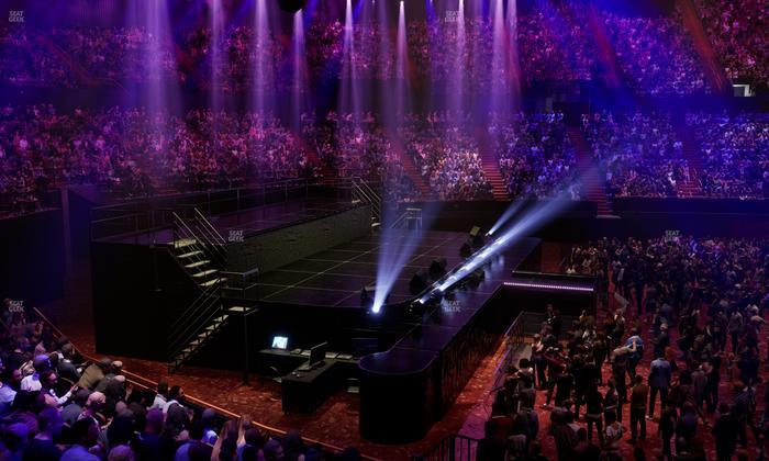 Kia Forum - Section 125 Seat View