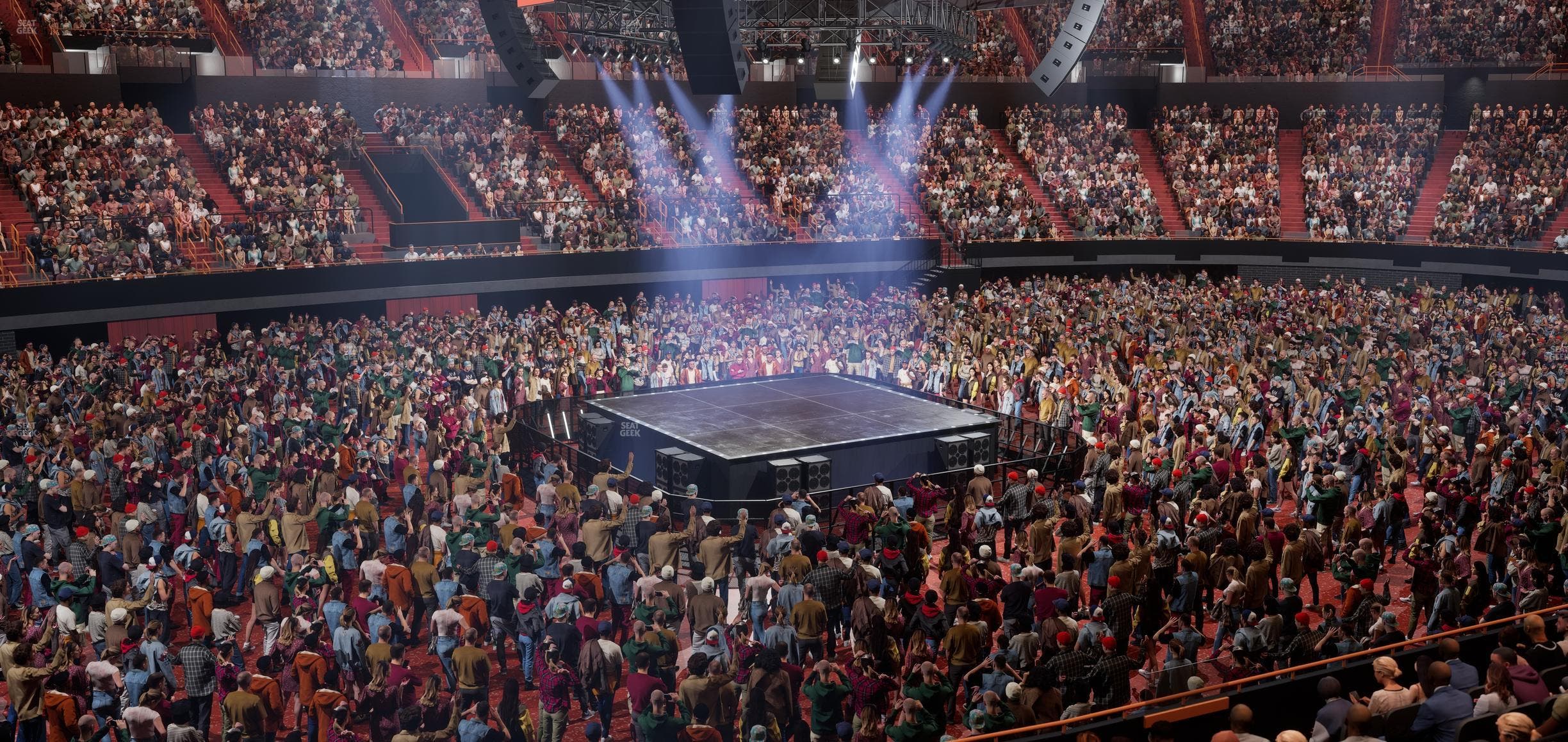 Kia Forum - Section 125 Seat View