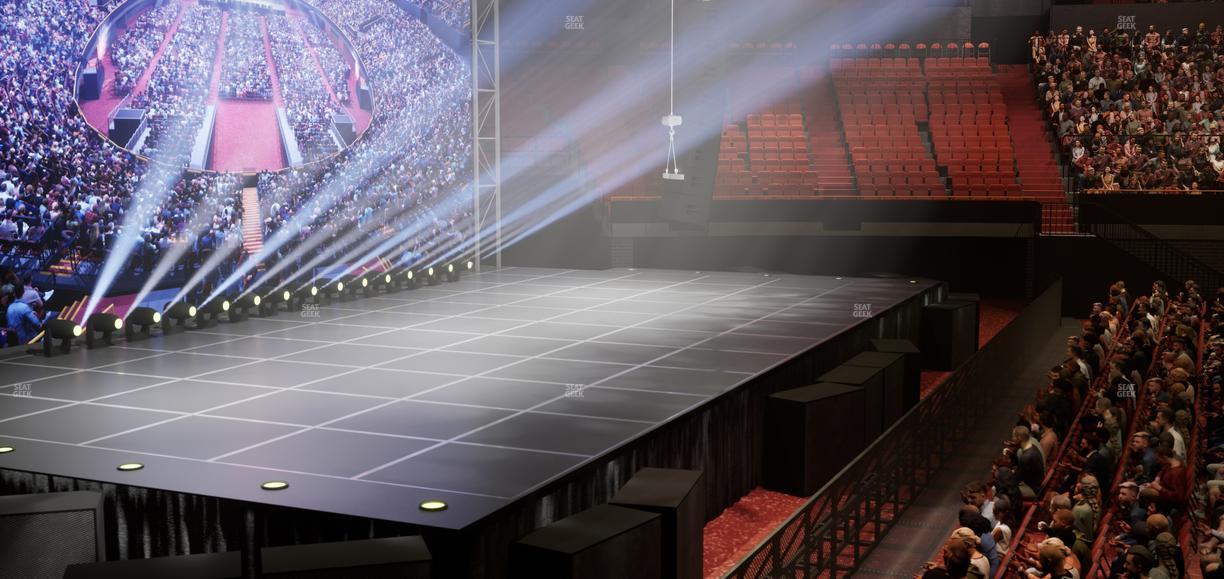 Kia Forum - Section 125 Seat View