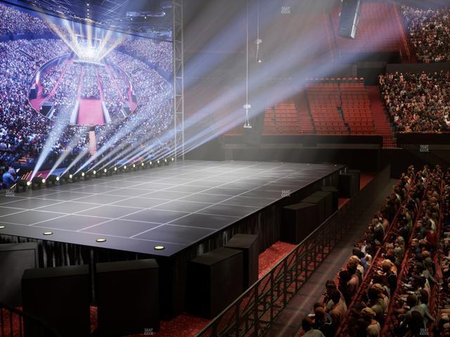 Kia Forum - Section 125 Seat View