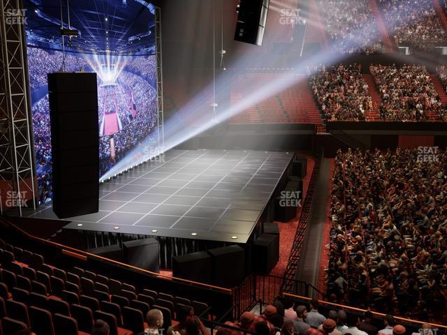 Kia Forum - Section 125 Seat View