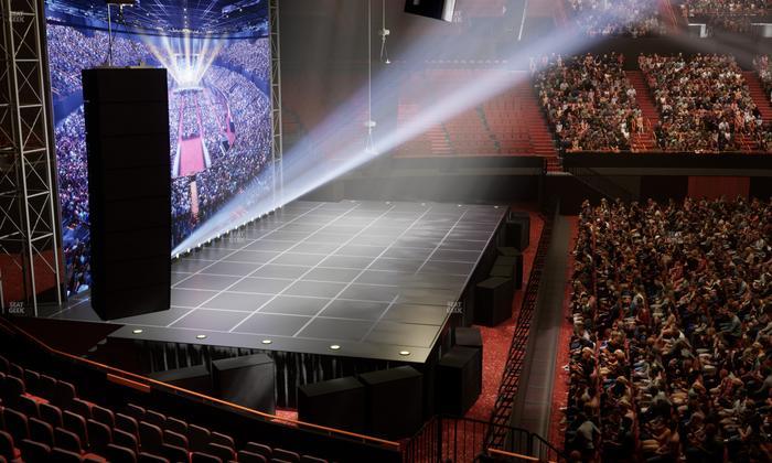 Kia Forum - Section 125 Seat View