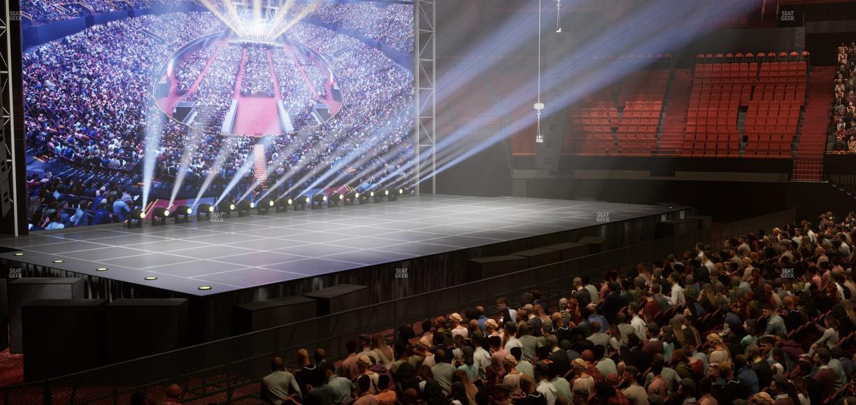 Kia Forum - Section 126 Seat View