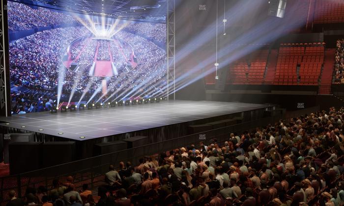 Kia Forum - Section 126 Seat View