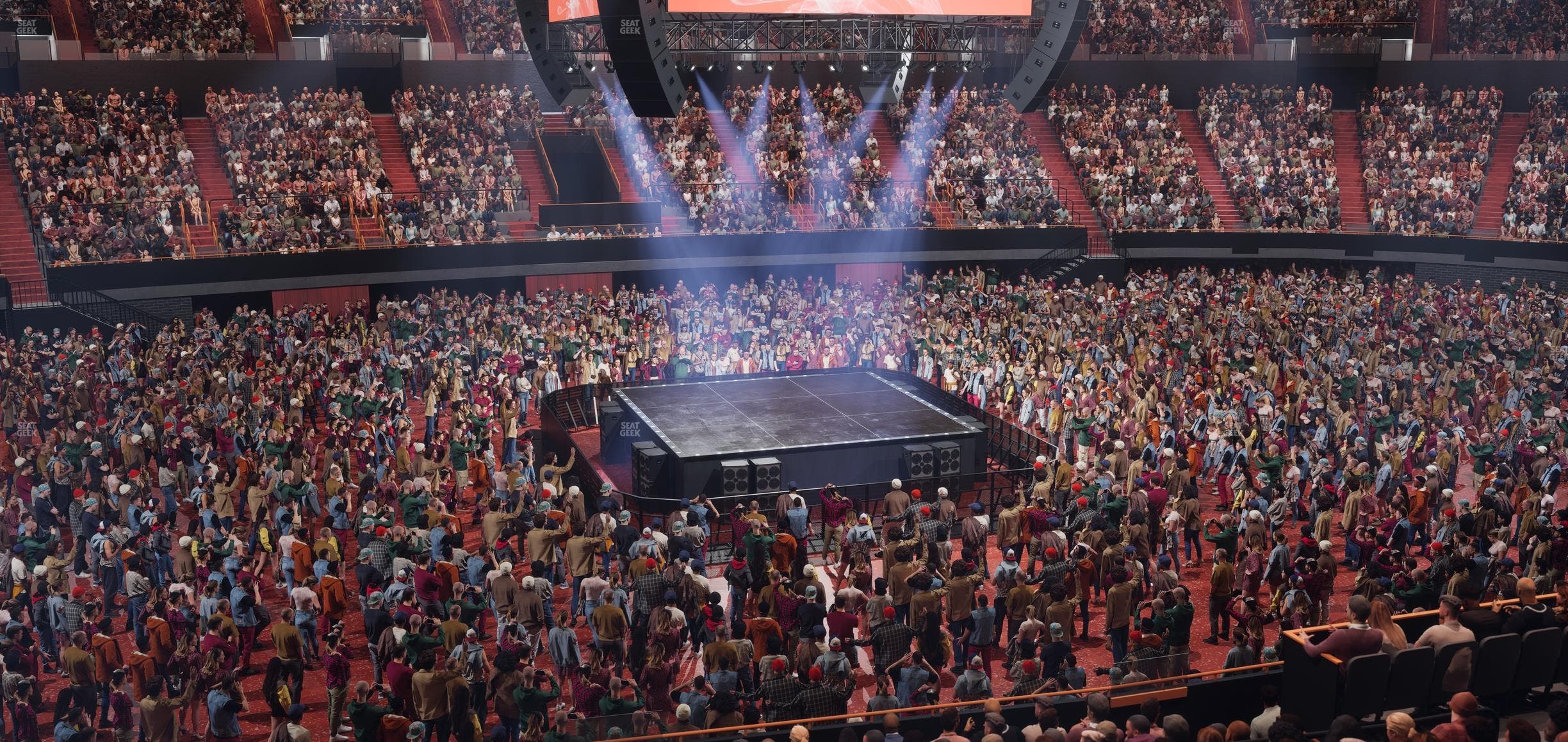 Kia Forum - Section 126 Seat View