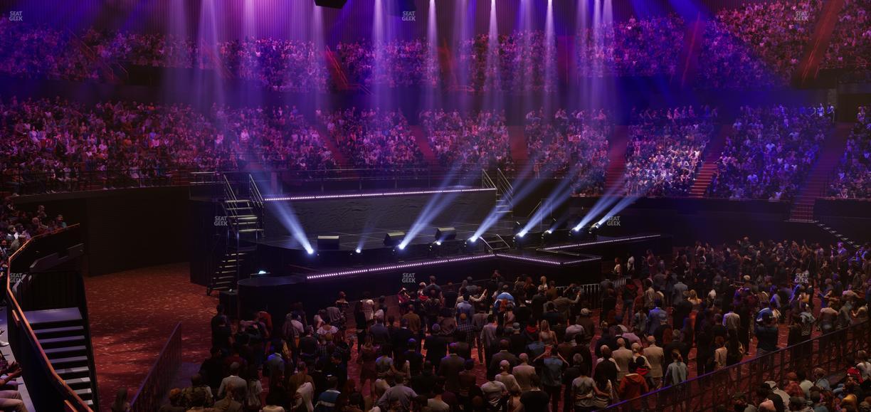 Kia Forum - Section 127 Wc Seat View