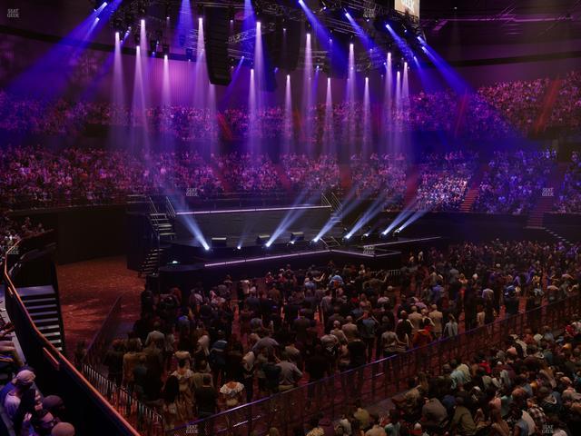 Kia Forum - Section 127 Wc Seat View